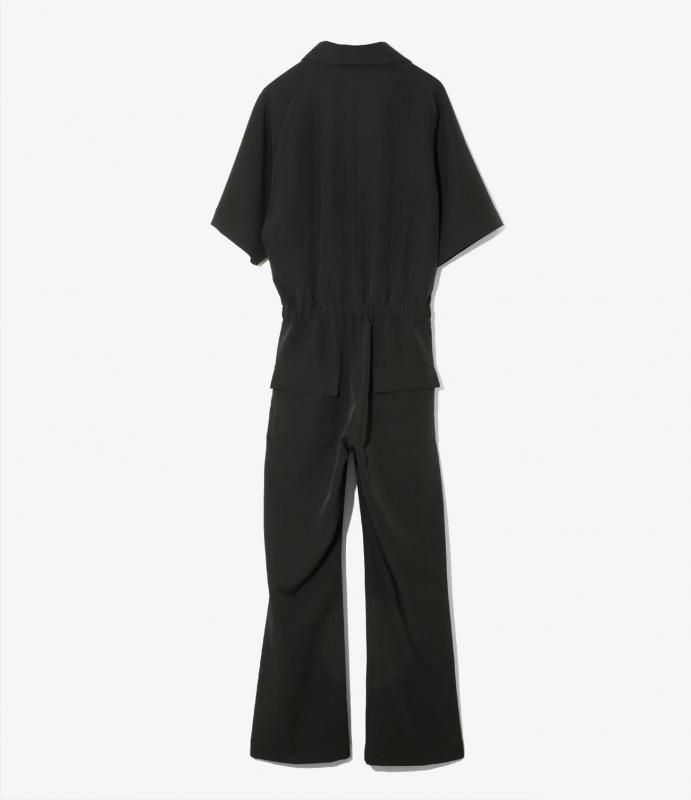 NEEDLES] ニードルズ JUMPSUIT - POLY LIGHT DOUBLE CLOTH(BLACK)