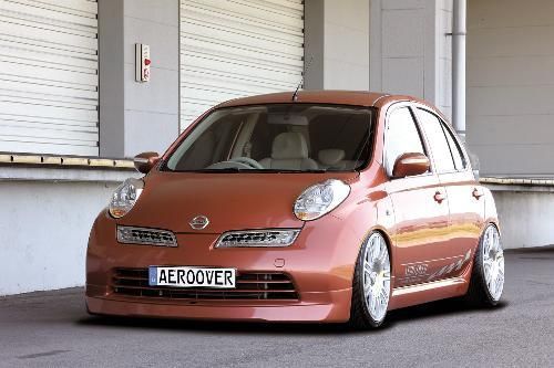 マーチ(K12 後期) 5ドア車用｜F+S+R 3点セット - AERO OVER