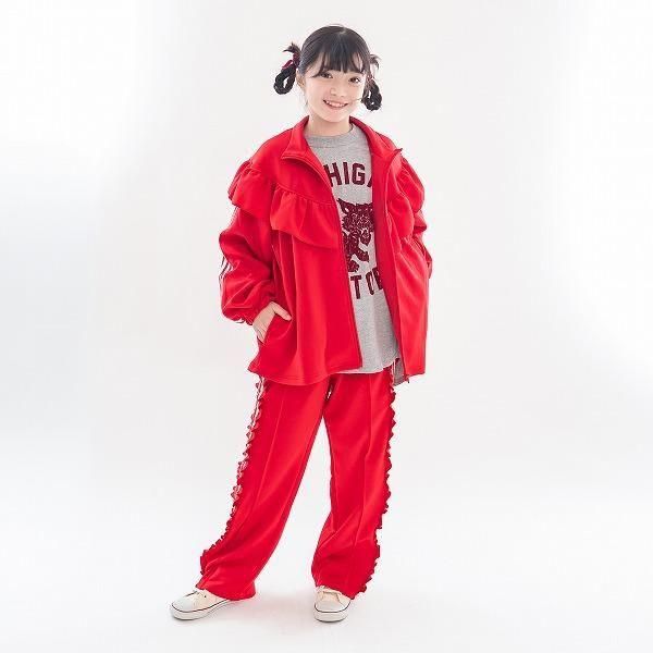 フリルトラックパンツ / NEEDLE WORKS（ニードルワークス） / レッド