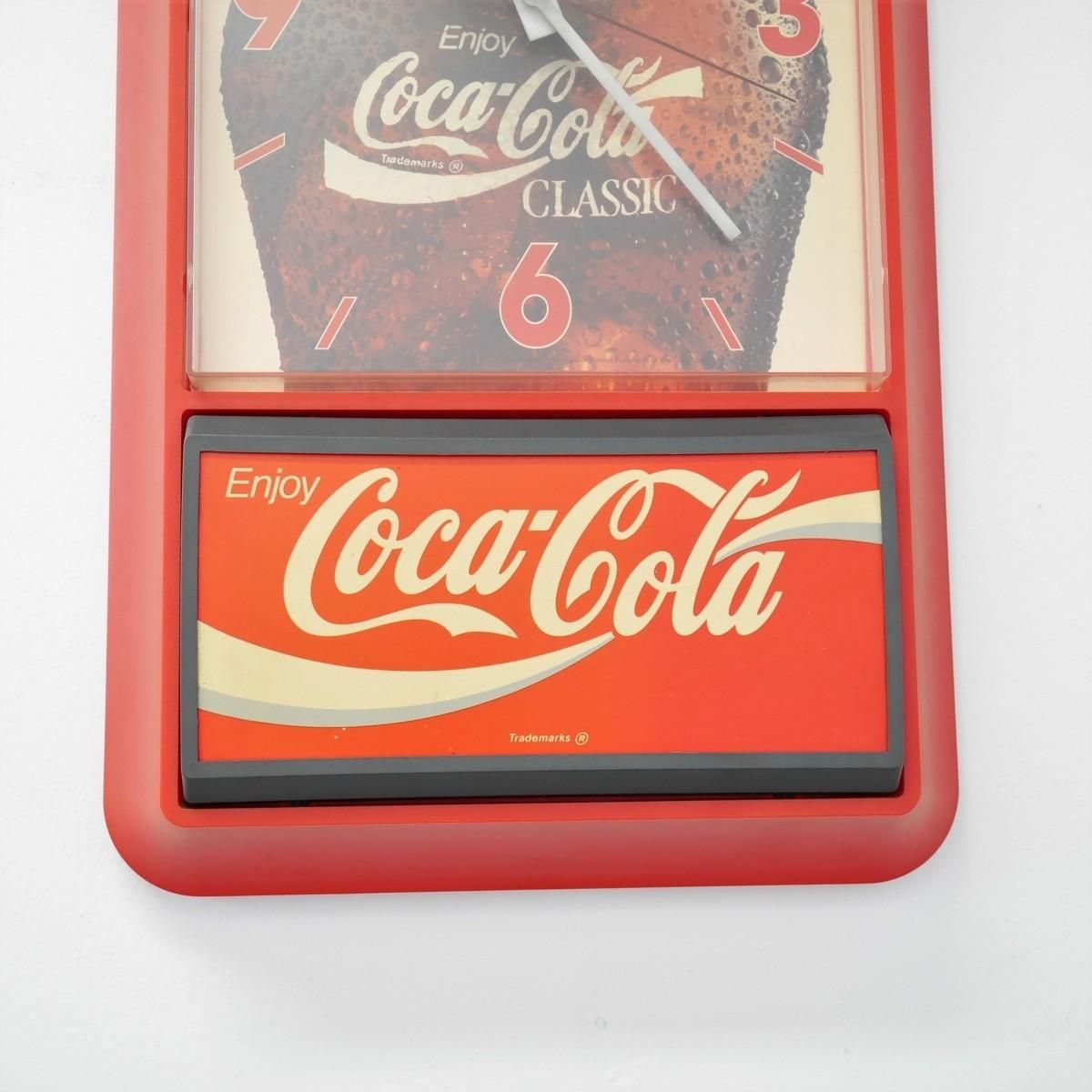 アメリカ ヴィンテージ 壁掛け時計 Coca Cola コカ・コーラ