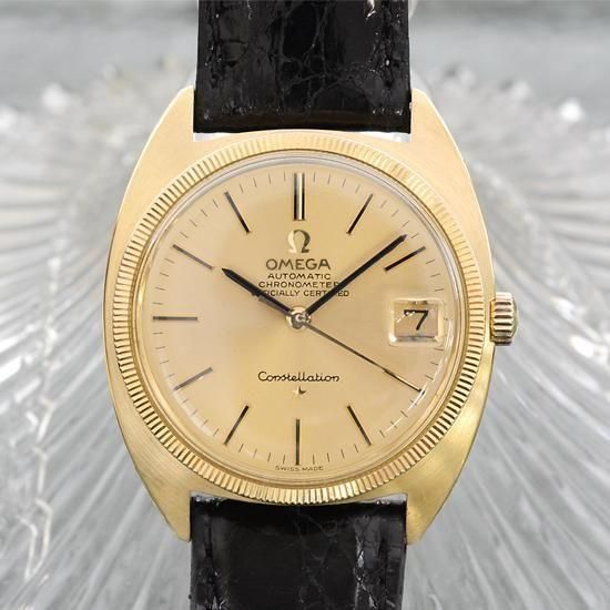 オメガ OMEGA ｜コンステレーション・Cライン｜18K無垢 ｜自動巻き