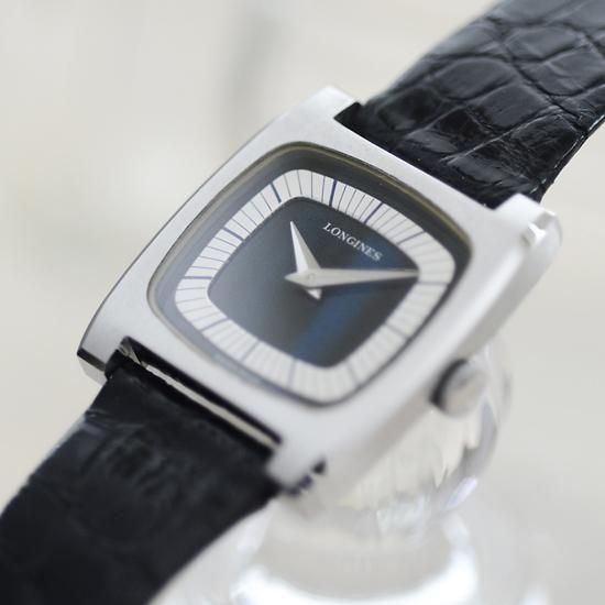 ロンジン LONGINES｜スクウェア｜手巻き・1970年代製｜アンティーク