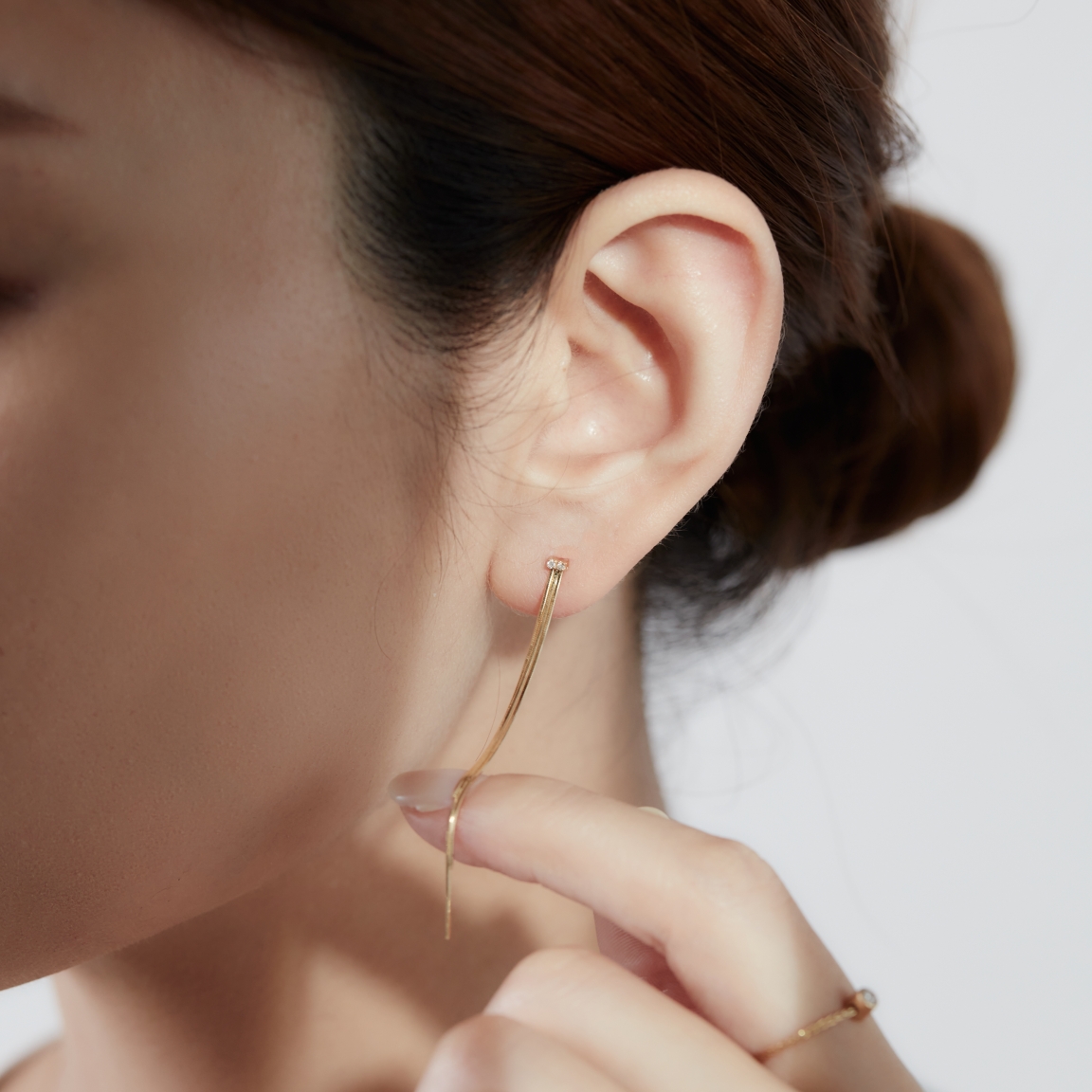 talkative(トーカティブ) FRINGE Pierce / Long | ダイヤモンド ピアス
