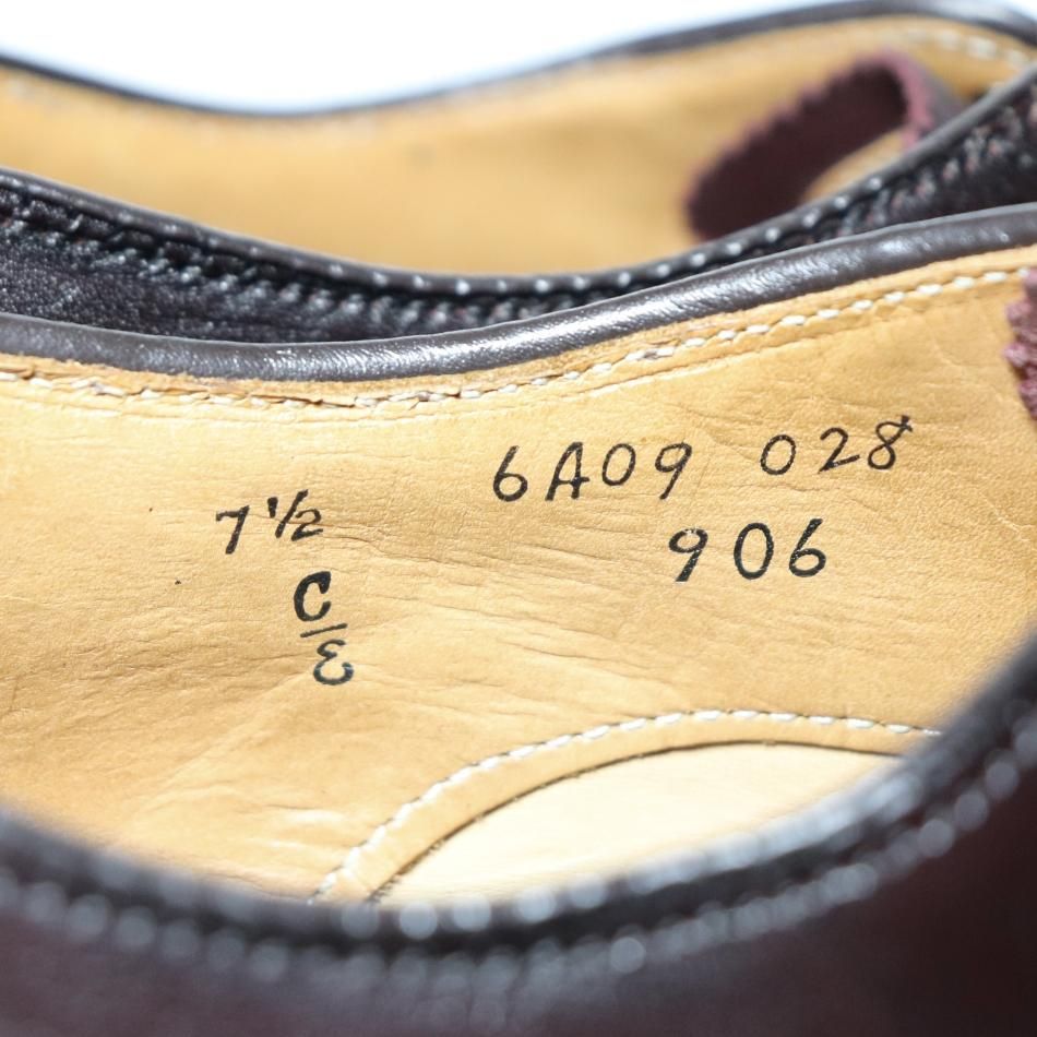 極美品/希少品” ALDEN（オールデン）906 Straight Tip Bal