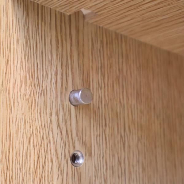 人気の無印良品(MUJI)のタモ材 カップボードです！！シンプルで低めの