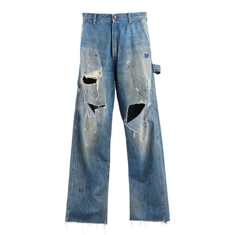 SAINT MXXXXXX(セントマイケル) 商品ページ - DENIM PANTS PAINTER / BLUE
