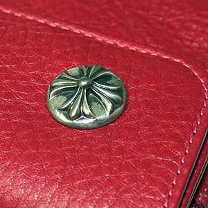 クロムハーツ 財布（Chrome Hearts）ウェーブ ウォレット クロスボタン