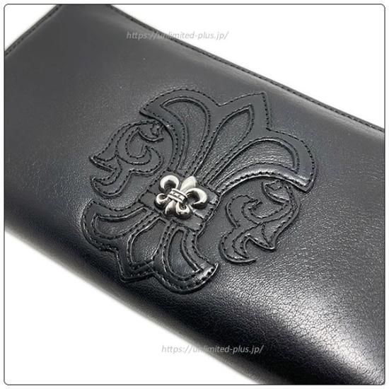 クロムハーツ 財布（Chrome Hearts）REC F ZIP ＃2 レザーステッチド