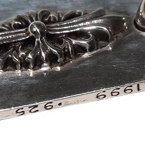 クロムハーツ（Chrome Hearts）ドッグタグ レイズド フローラルクロス