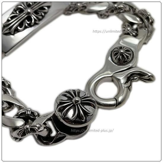 クロムハーツ ブレスレット（Chrome Hearts）フローラルクロスID