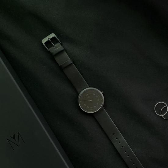 SHADOW BLACK 34mm - マベン ウォッチズ MAVEN WATCHES 【日本公式