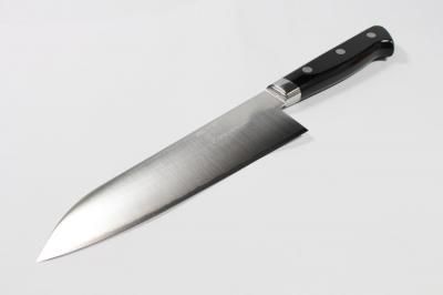 高村刃物 V10スペシャル 三徳包丁 磨き 黒合板柄 170mm #0241394