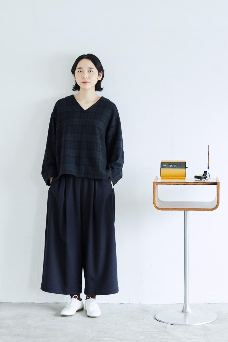 wool frano gaucho pants - atelier naruse｜Online store｜the an