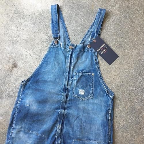 Anachronorm “8oz Denim Tapered Overall (remake wash)” - Tribeca