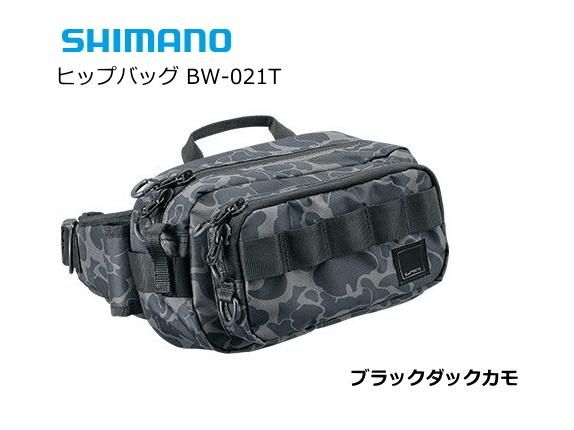 シマノ ヒップバッグ BW-021T ブラックダックカモ Mサイズ