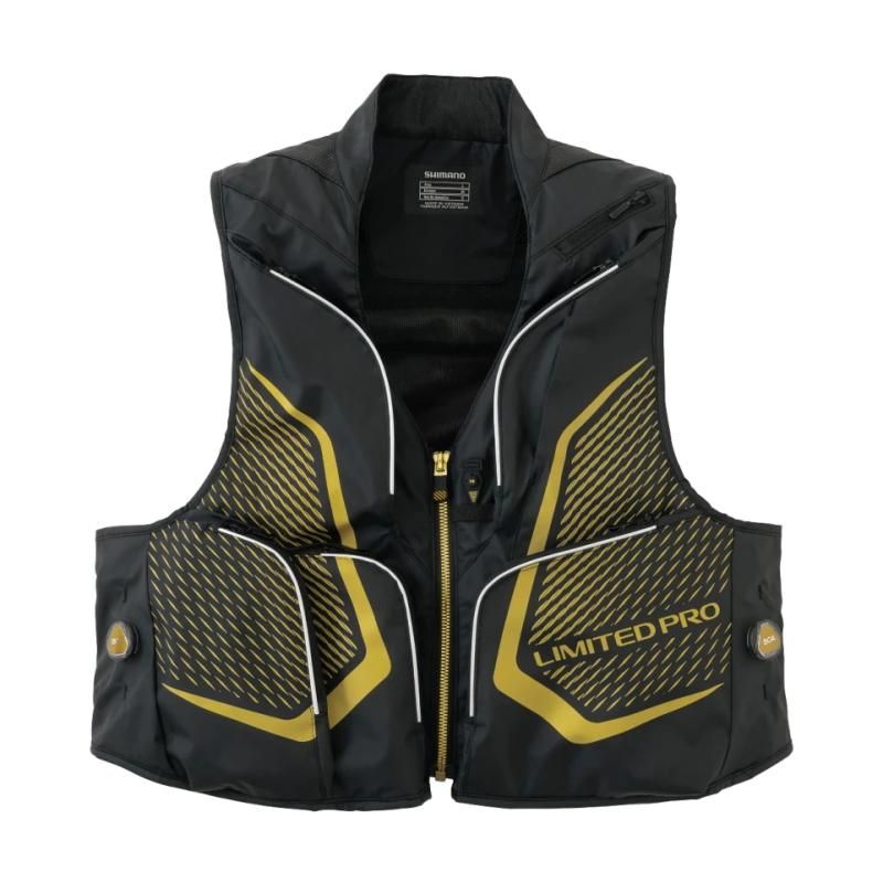 シマノ リミテッドプロ 2WAYベスト VE-011V ブラック Mサイズ / 鮎