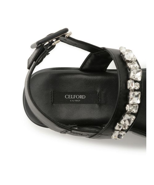 ビジュー付きボリュームサンダル(508103309)｜阪急百貨店公式通販