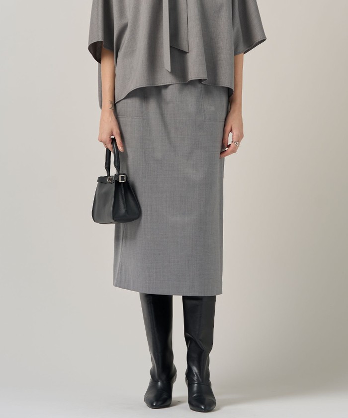 洗える】T/Wブロード ボウタイブラウス(508560419)｜阪急百貨店公式