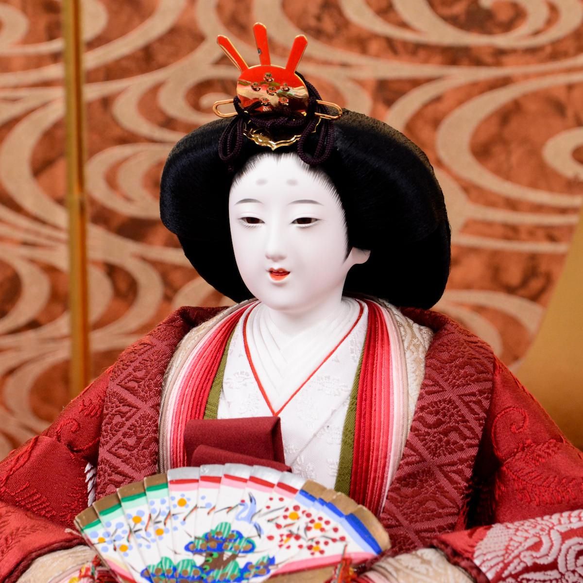 雛人形 京七 九番 有職親王飾り 荻野和風 清水久遊