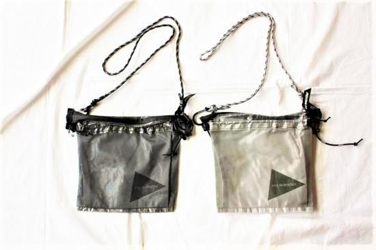 and wander Cuben Fiber Sacoche キューベンファイバー サコッシュ