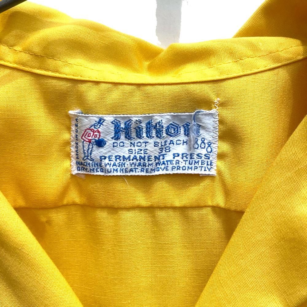 Hilton - Made In USA】ヴィンテージ ボーリングシャツ【1970's