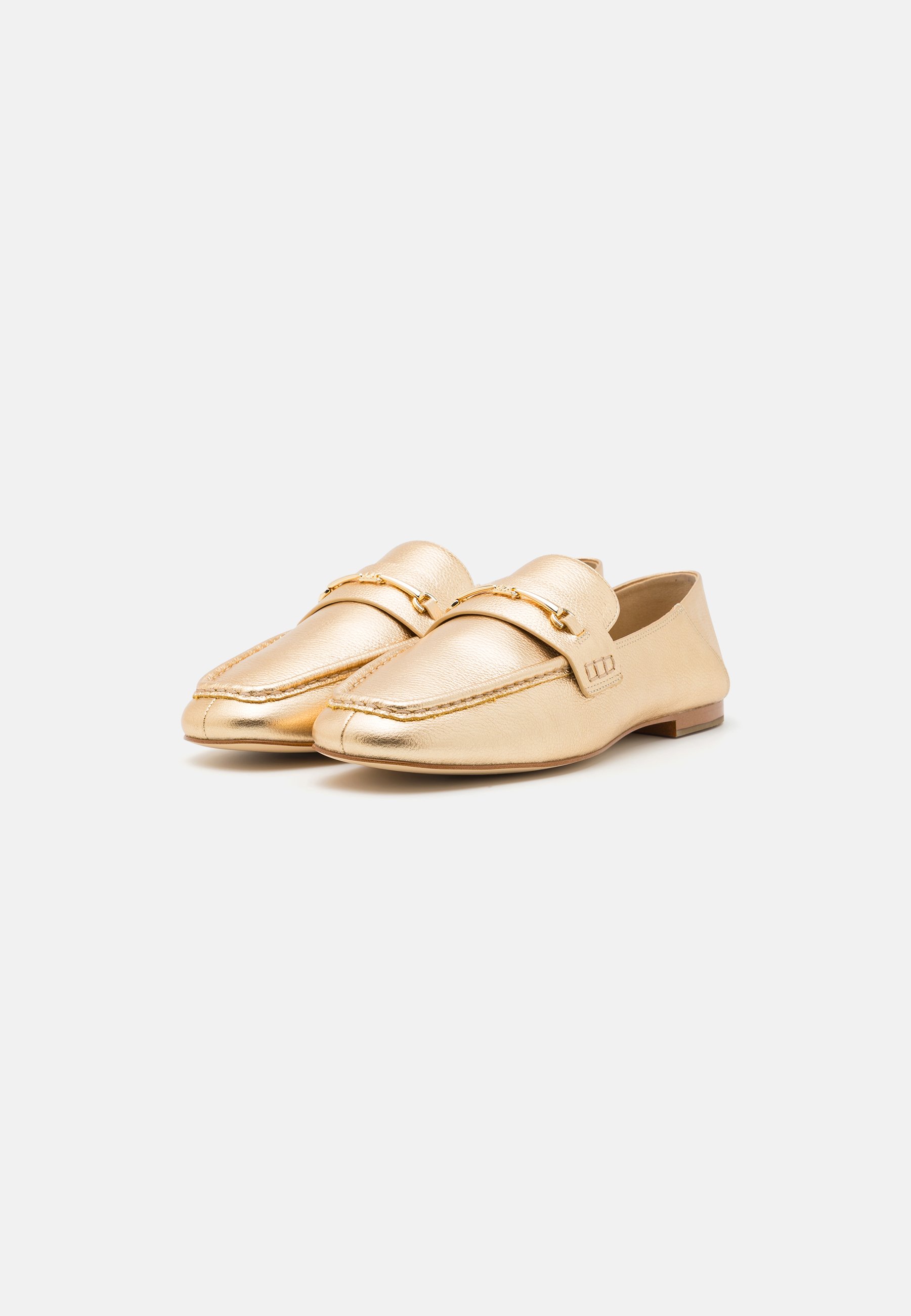 MICHAEL Michael Kors LENA LOAFER - Slip-ons - pale gold/gold