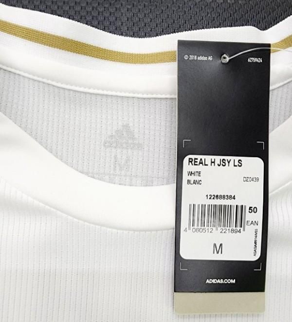 レアルマドリード（H）19/20 長袖 CL用 セルヒオ・ラモス＃4 +