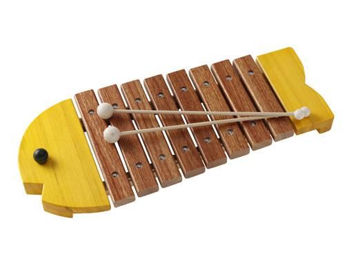 Bornelund ボーネルンド］お魚シロフォン - 木のおもちゃ 赤ちゃんの