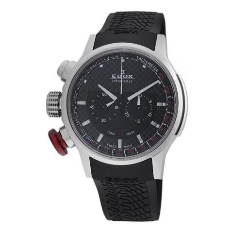 エドックス 腕時計 WRC クロノラリー 10302-3-NIN2 ブラック×ブラック
