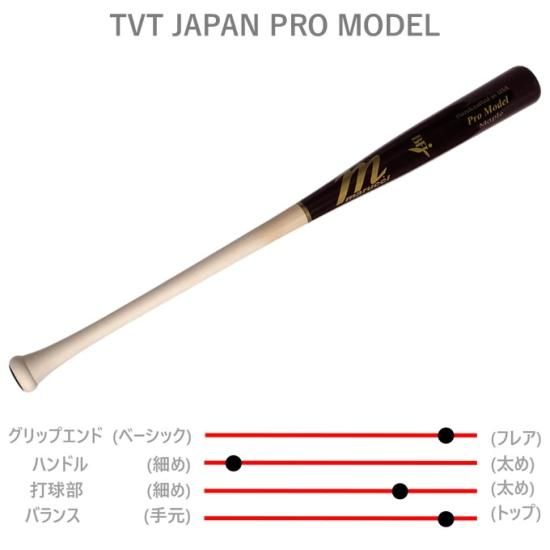 marucci】LIMITED 硬式用木製バット メイプル JAPAN PRO MODEL トレイ