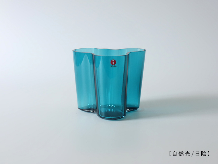 iittala/イッタラ Alvar Aalto ベース H95mm ペトロールブルー 001