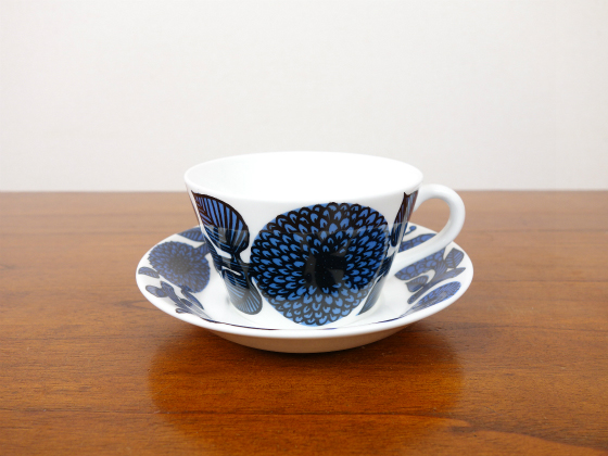 GUSTAVSBERG/グスタフスベリ Blue Aster/ブルーアスター ティーカップ