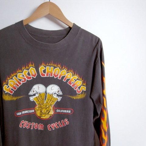 FRISCO CHOPPERS] 80年代 ヴィンテージ フリスコチョッパーズ ロングT