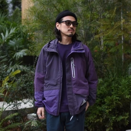 グラミチ ( GRAMiCCi ) × and wander PATCHWORK W HOODIE / パッチ