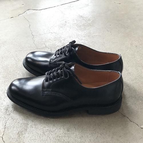 SANDERS（サンダース）プレーントゥ(OfficerShoes)/1384-BLACK- float