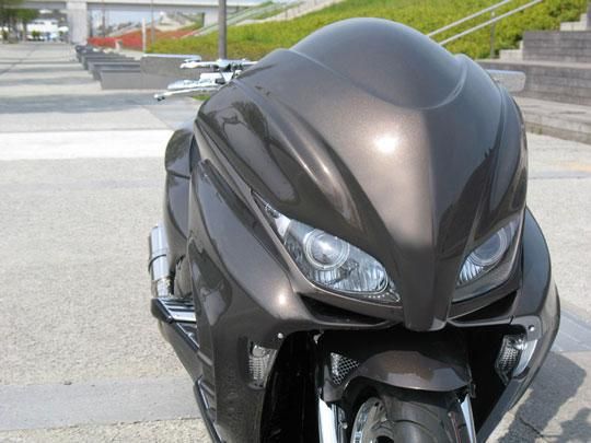 FORZA MF08 後期フロントフェイス [ 黒ゲル仕上げ