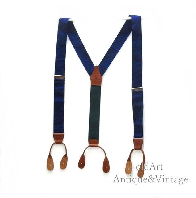 英国イギリス製Polo Ralph Laurenラルフローレンボタン留め本革