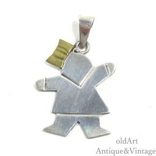 メキシコチャーム・ペンダント・ネックレス - old Art Antique&Vintage