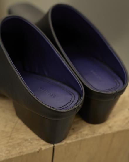 Squaretoe Leather Sabot/TODAYFUL12521020 - Select Shop Loozel