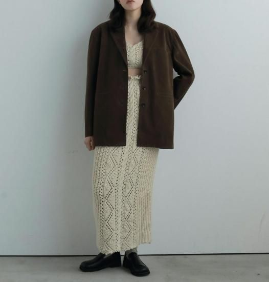 Eco Suede Jacket/anuke'62520102 - Select Shop Loozel