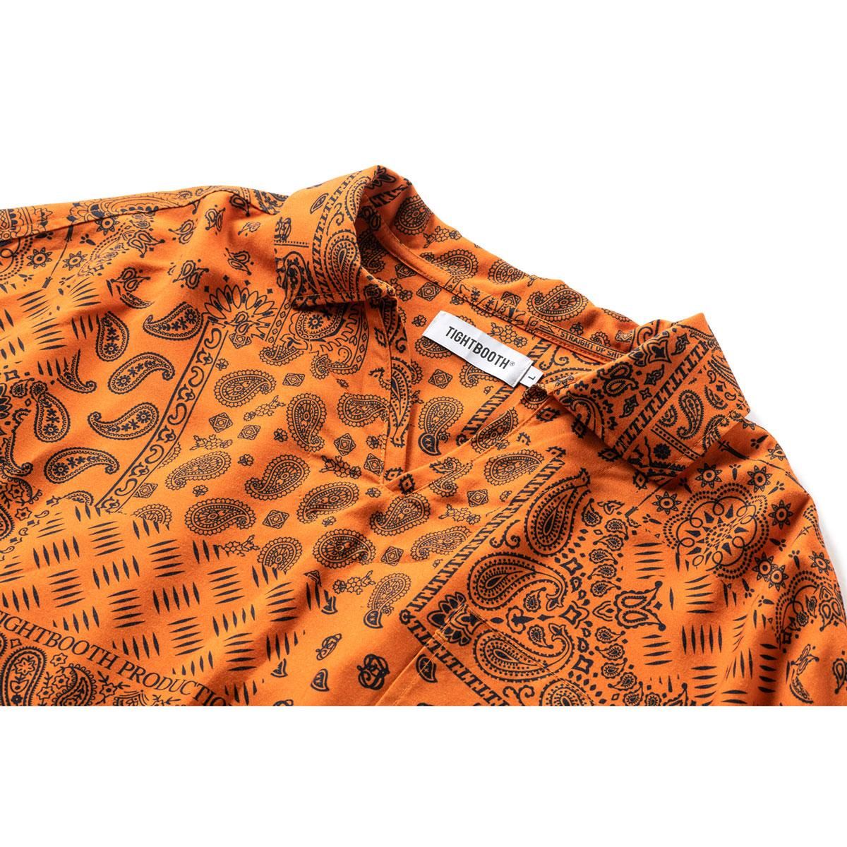 TIGHTBOOTH - PAISLEY L/S OPEN SHIRT - SHRED