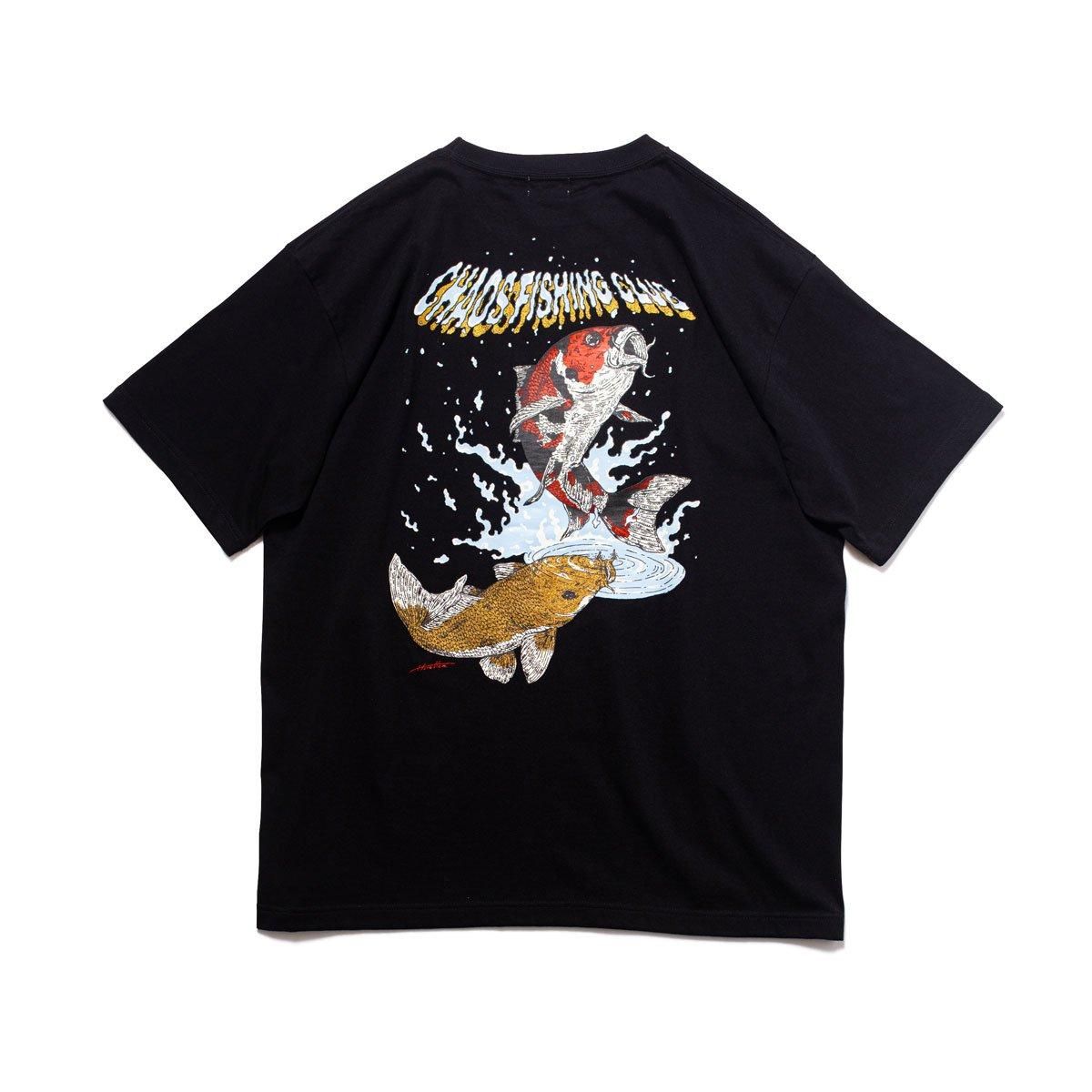 Chaos Fishing Club - NISHIKI CREW NECK T-SHIRT - SHRED