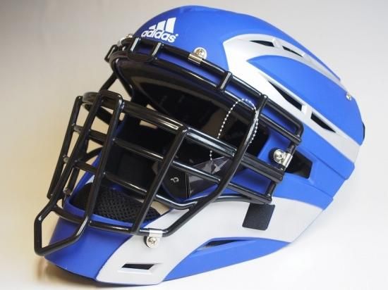 ○adidas アディダス Pro Series○青×シルバー○硬式用ホッケー型