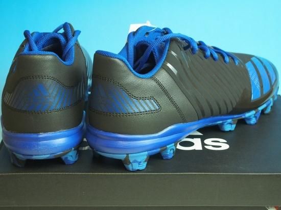 ○adidas アディダス Icon MD○野球スパイク ポイント○黒青