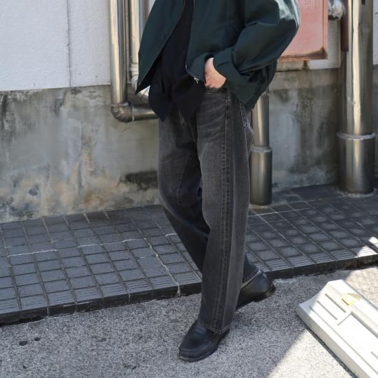 OUTIL PANTALON BOUDES - FADED BLACK - PURAS