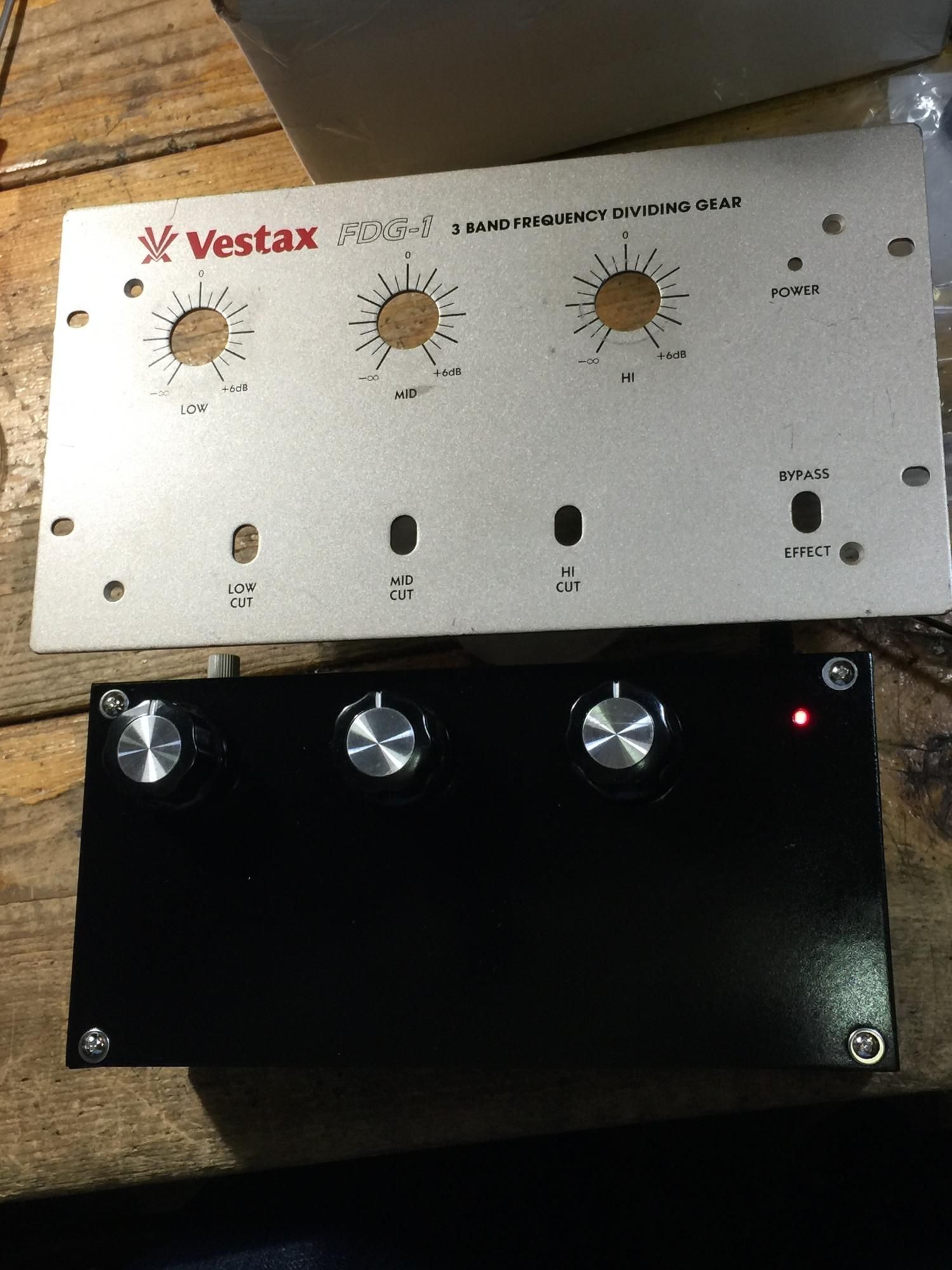 バイパス加工済！VESTAX / FDG-1 3BAND FREQUENCY DIVIDING GEAR （中古）