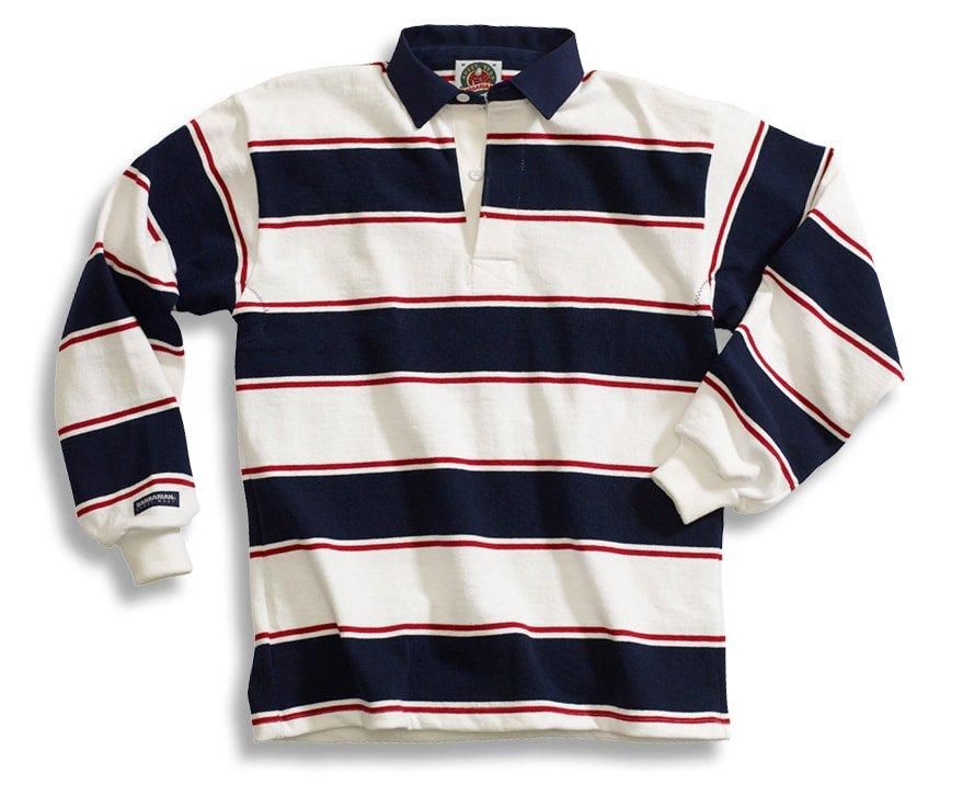 BARBARIAN（バーバリアン）ラガーシャツ -SOHO STRIPE (ソーホー