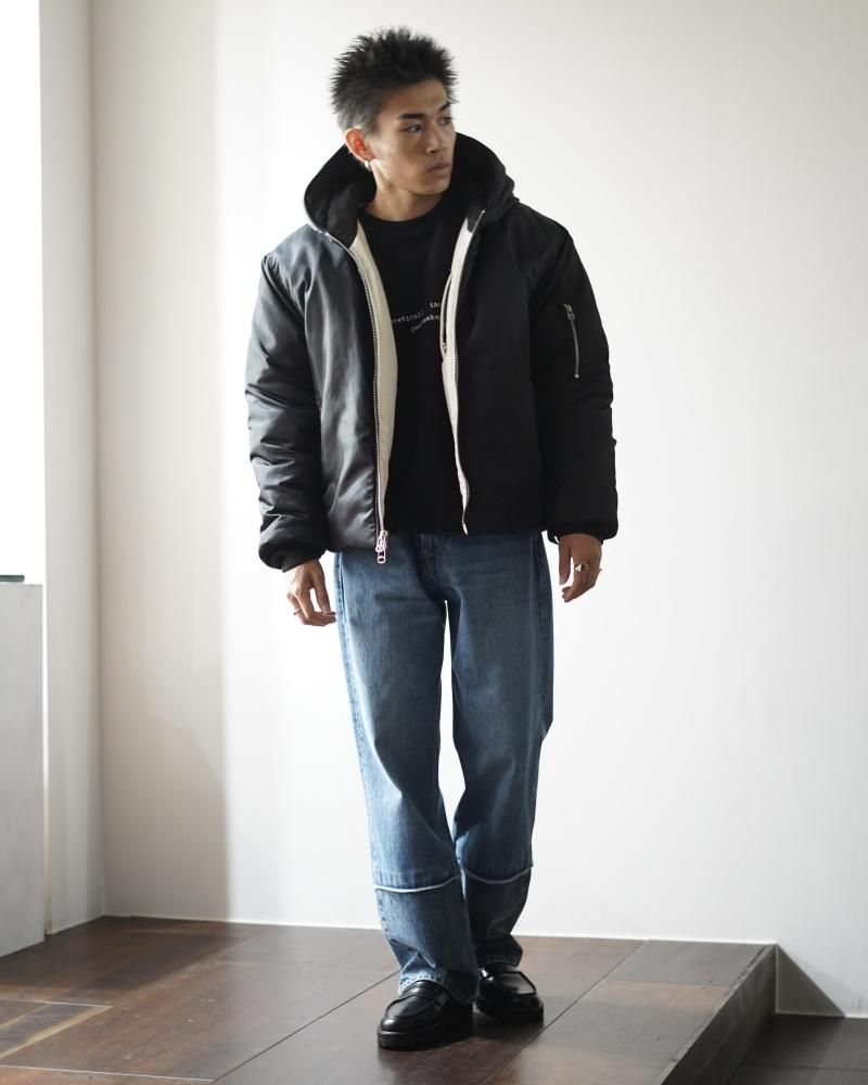 Cropped Hood Bomber - IDIOME | ONLINE SHOP 熊本のセレクトショップ