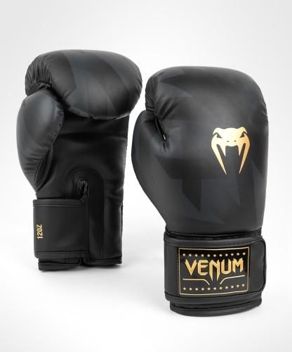 VENUM [ヴェヌム] ボクシンググローブ レザー（黒/ゴールド）／ Razor