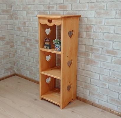 3段カントリースタンドラック 高さ90cm RRA-45 - カントリー家具